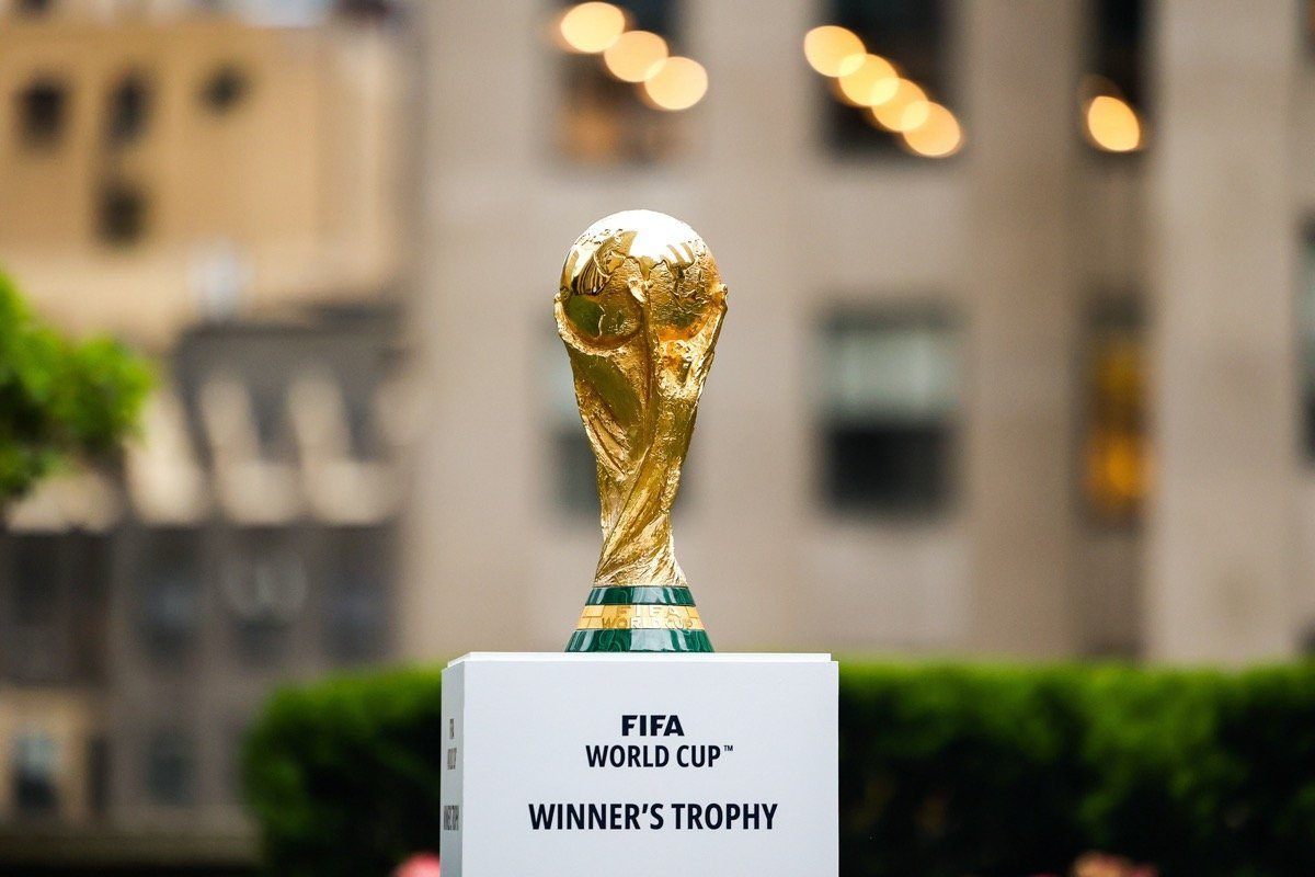 trophée coupe du monde foot
