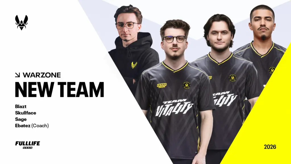 Team Vitality dévoile trois nouveaux rosters !