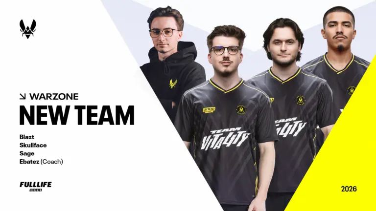 Team Vitality dévoile trois nouveaux rosters !