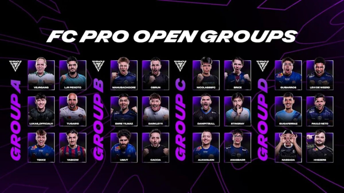Aggiornate le carte dell'FC Pro Open di EA Sports FC 26
