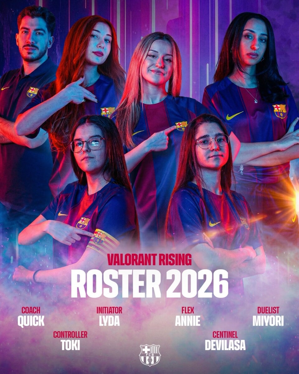 Barca Valorant femminile