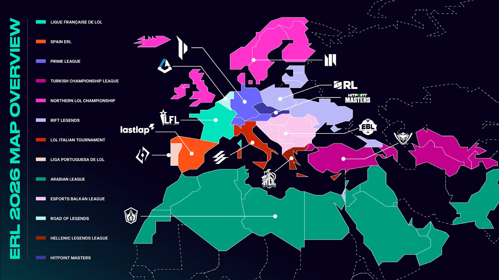 Emea Masters Mappa ERL