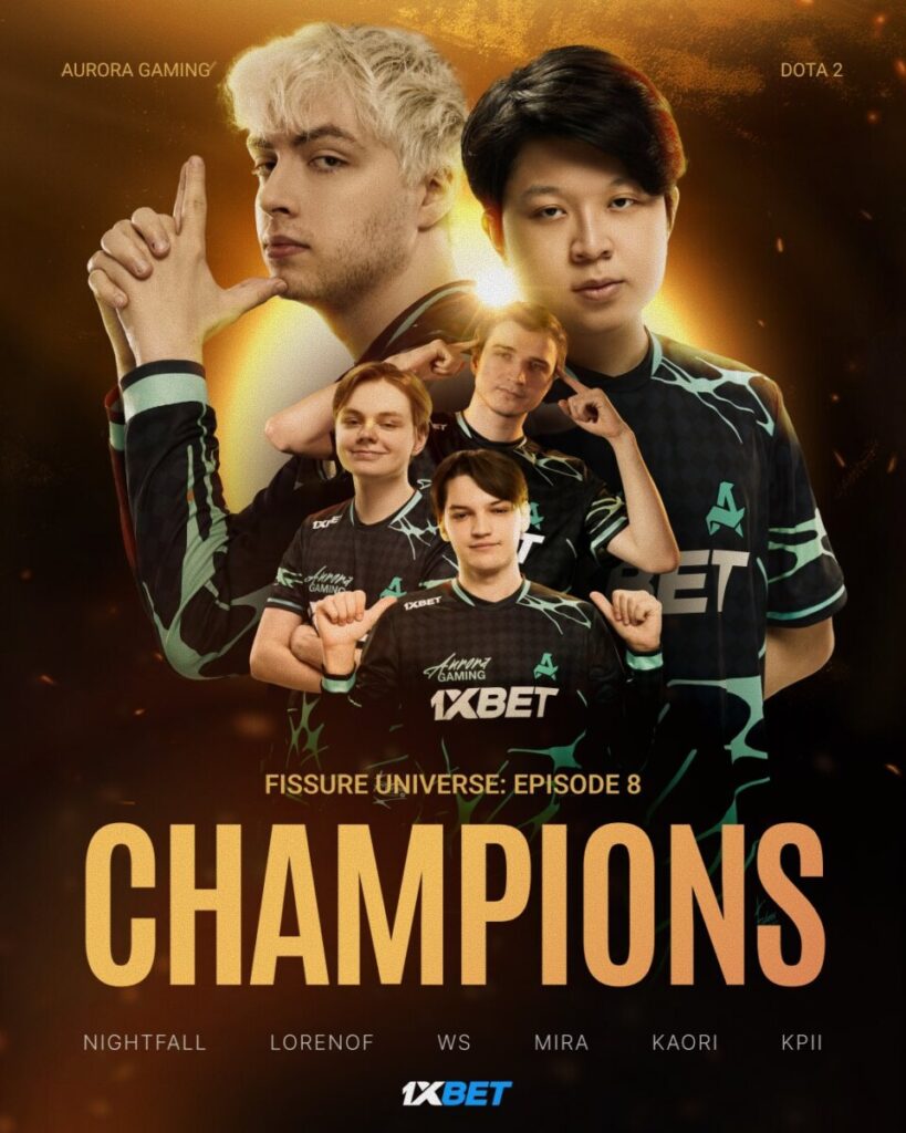 Primo titolo per gli Aurora: campioni al Fissure Universe di Dota 2