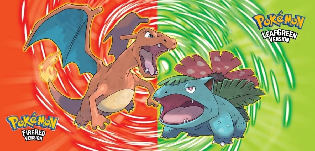 Pokémon Rosso Fuoco e Verde Foglia tornano disponibili nel trentesimo anniversario