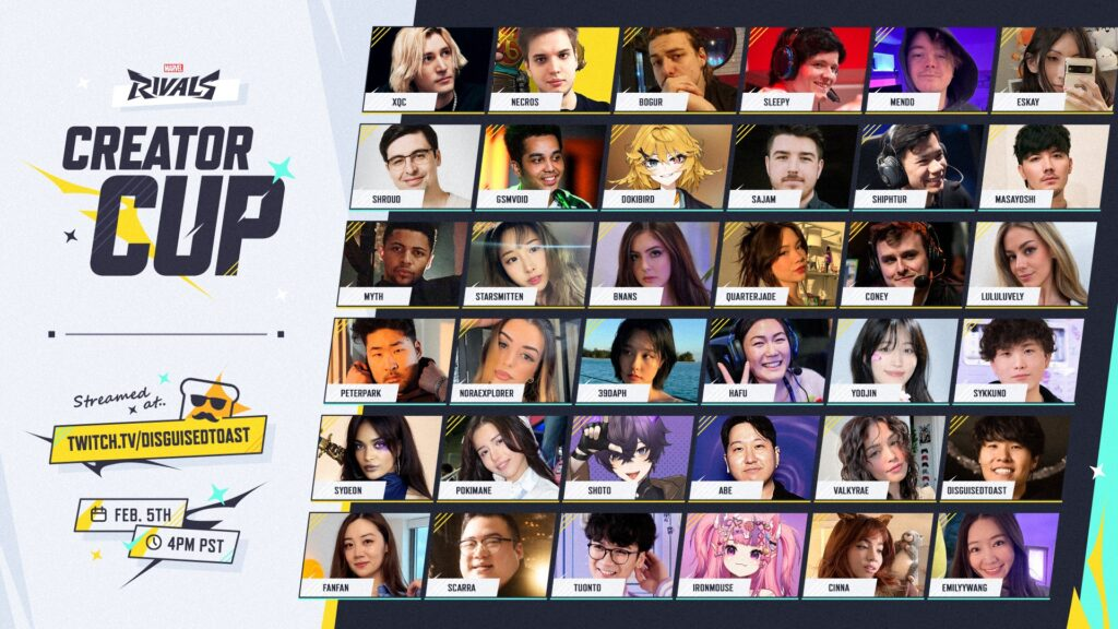 Marvel Rivals Creator Cup