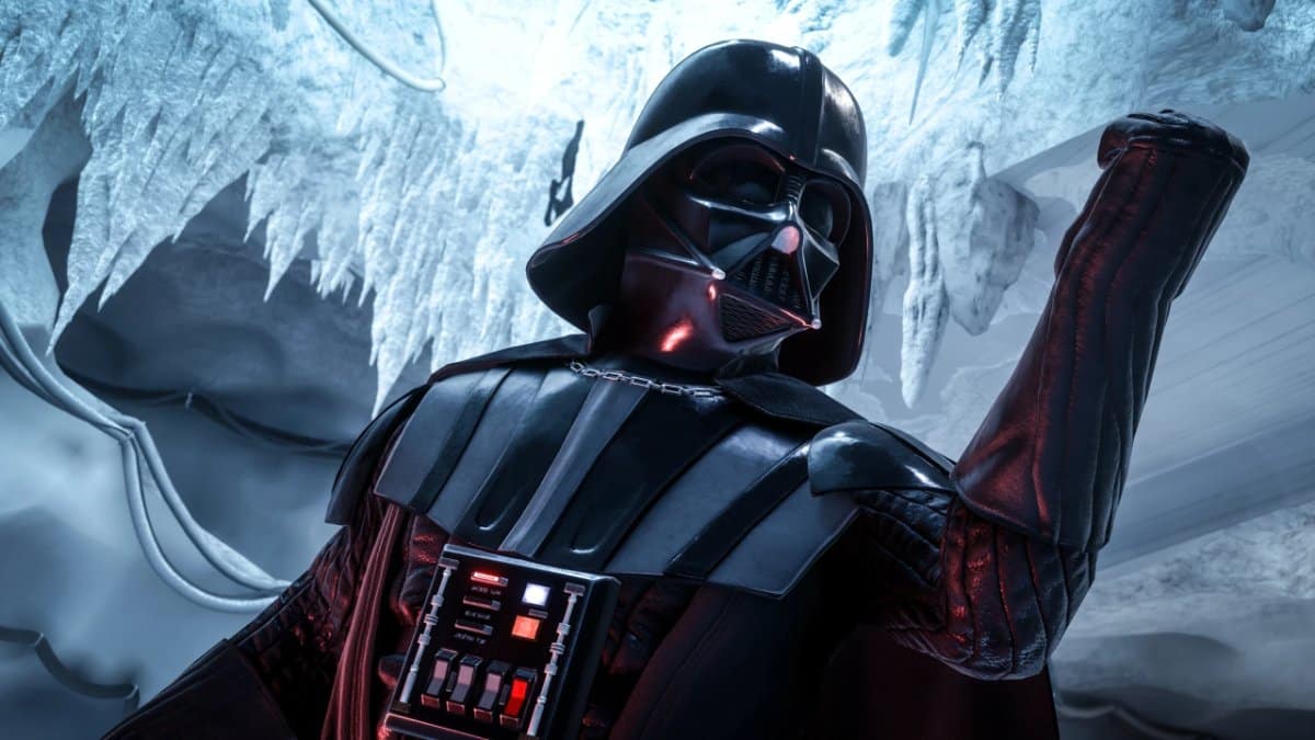 Darth Vader in Battlefront 2.
