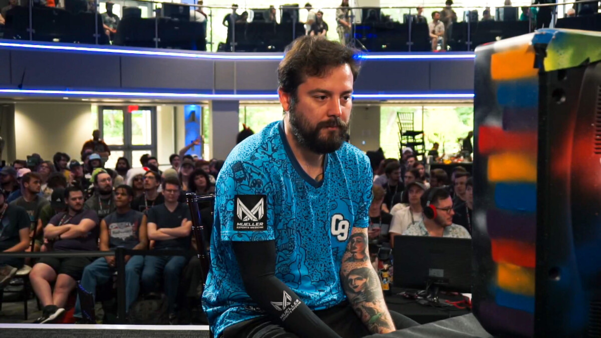 Cloud9 Mang0 tijdens een Super Smash Bros. toernooi