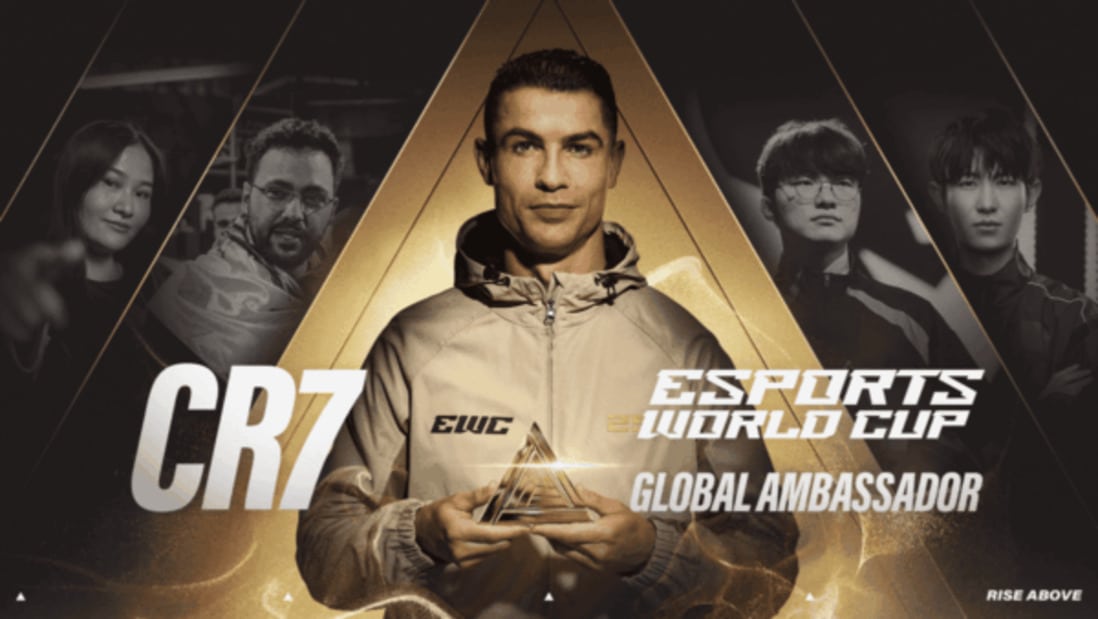 Cristiano Ronaldo wordt gezicht van de Esports World Cup