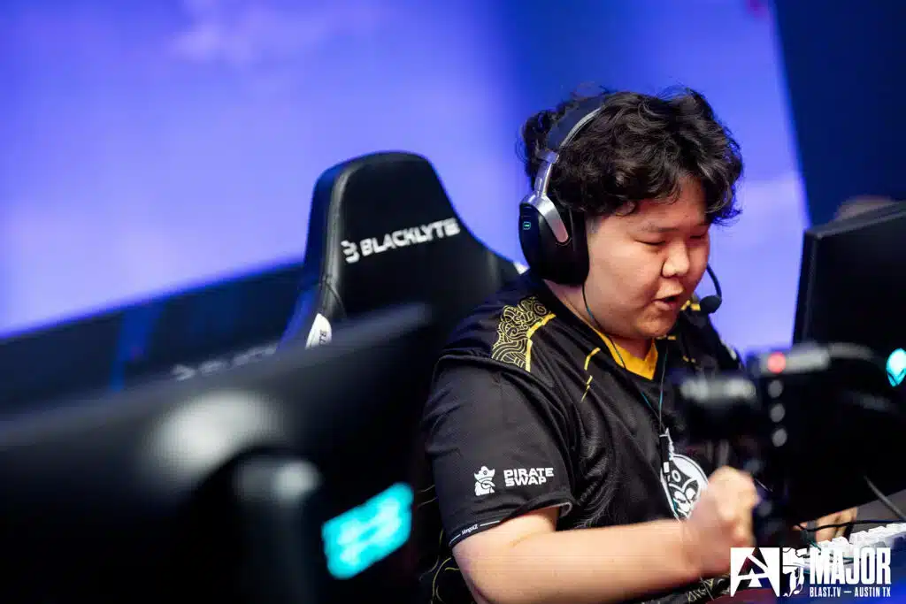 The MongolZ tijdens de Counter-Strike 2 BLAST.tv Austin Major