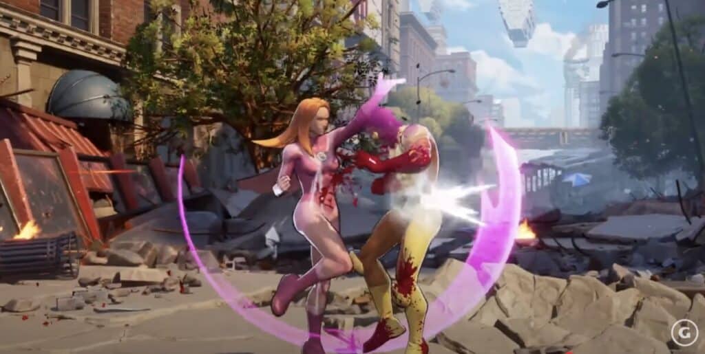 Invincible VS gameplay