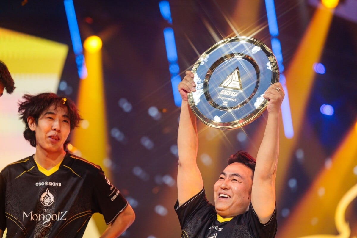 De Counter-Strike 2 wereldkampioenen: The MongolZ bij de Esports World Cup 2025
