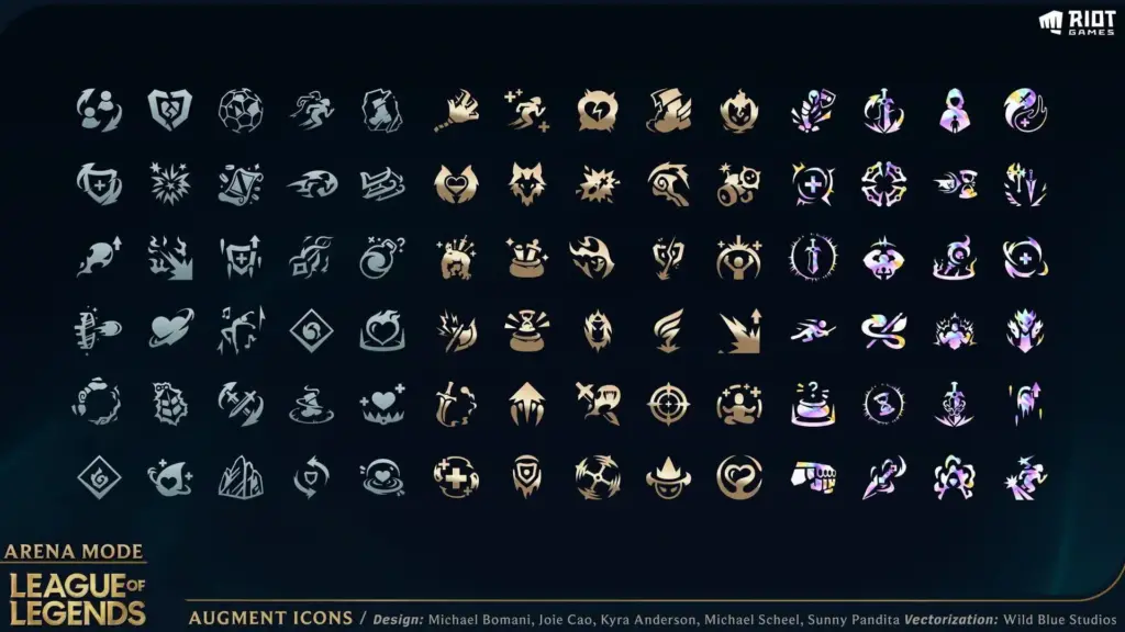league of legends arena augments uitgelegd