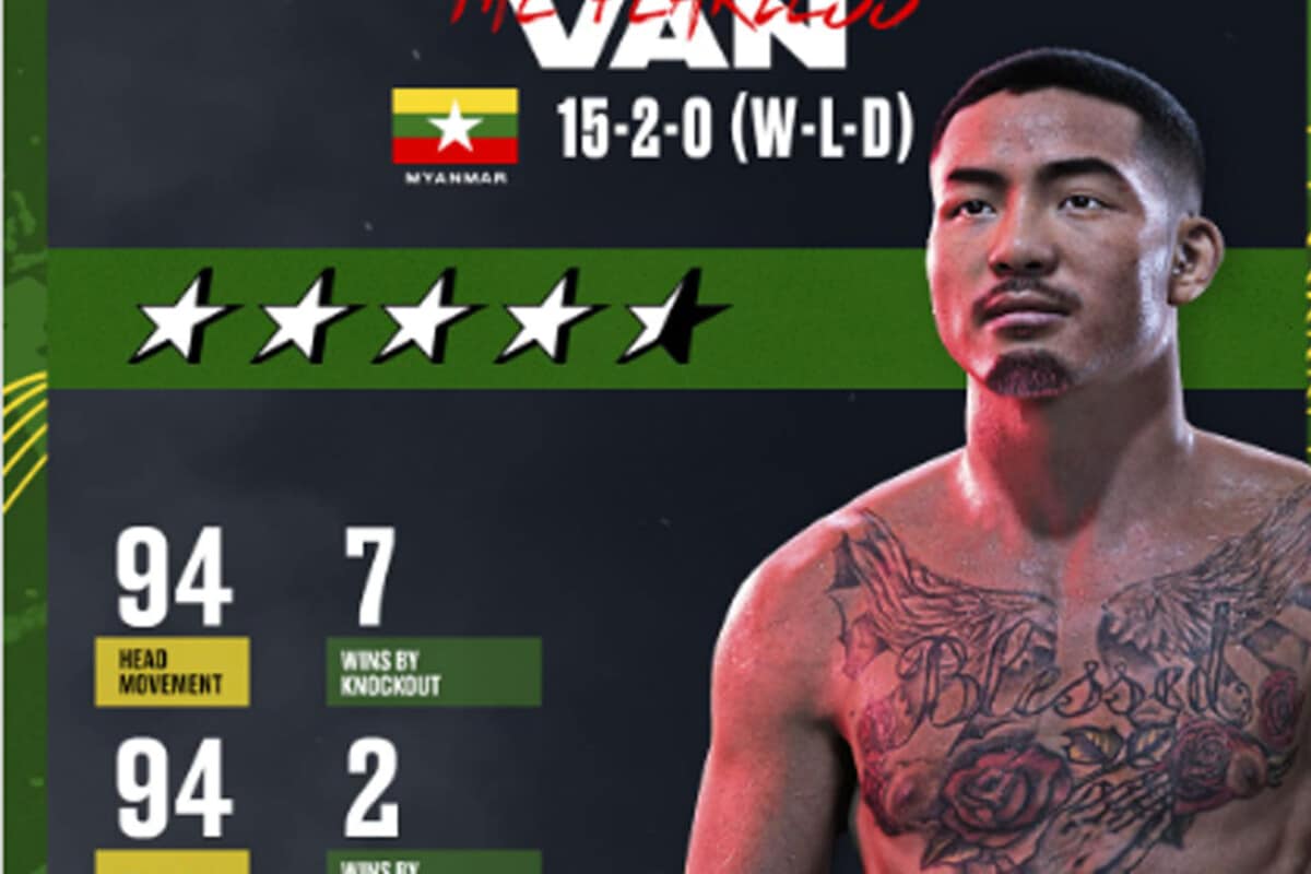 Joshua Van maakt zijn debuut in UFC 5 van EA Sports