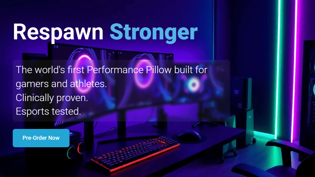 De Tech Co Performance Pillow verbetert je slaap als esports gamer