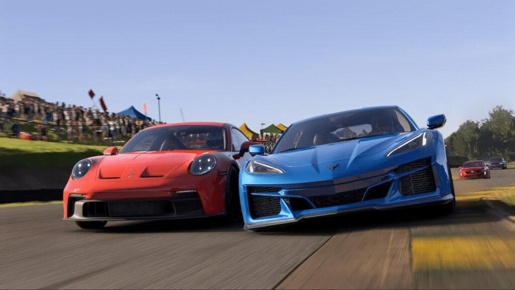 Twee auto's in Forza Motorsport / Afbeelding: Xbox Store