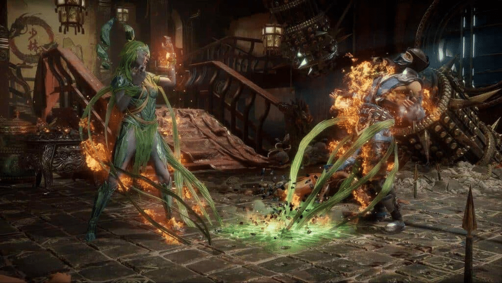 Personages die vechten in Mortal Kombat 11 / Afbeelding: Xbox Store