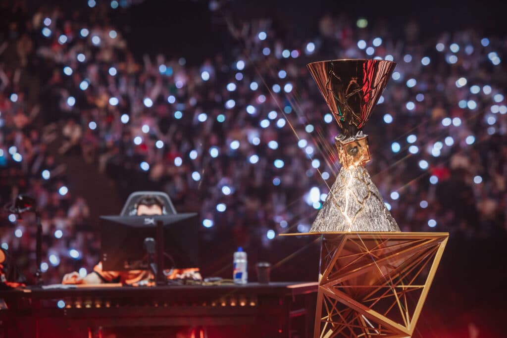 VALORANT 2025 Championship trophy