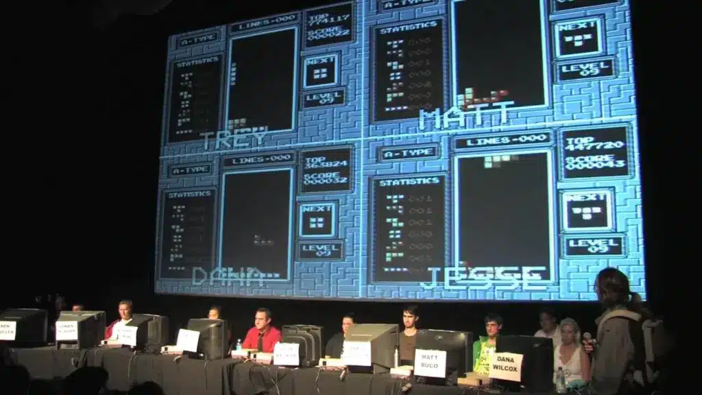 Het wereldkampioenschap Tetris in 2010