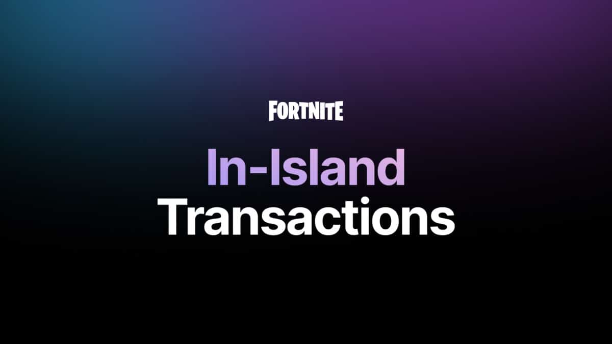 Fortnite introduceert in-island transactions met V-Bucks op Creator Islands