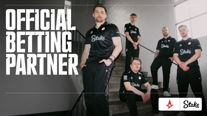 Astralis kondigt sponsordeal met Stake aan