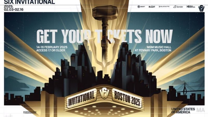Hemsida för Six Invitational 2025 eventet