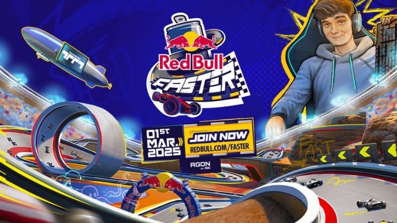 Red bull lansering av Trackmania-turnering pressmeddelande
