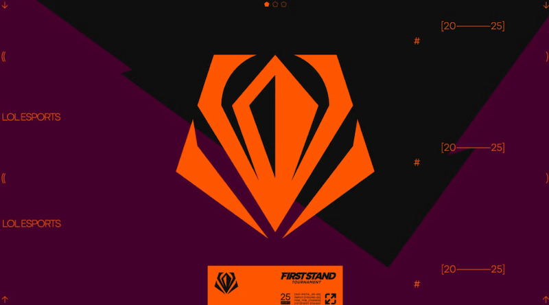 First Stand 2025 – Officiell logotyp för den nya internationella League of Legends-turneringen.