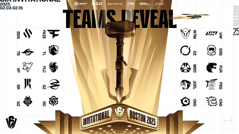 Alla team på Six Invitational Boston 2025