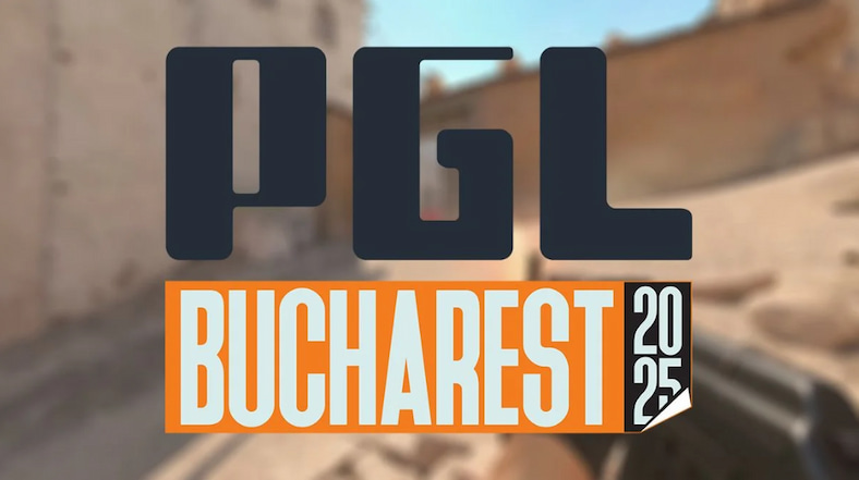 Officiell logotyp för den kommande Counter-Strike 2-turneringen i Rumänien.