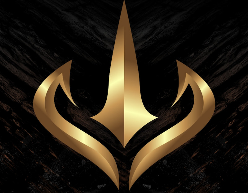 Officiell logotyp för SERA esport mot en svart bakgrund