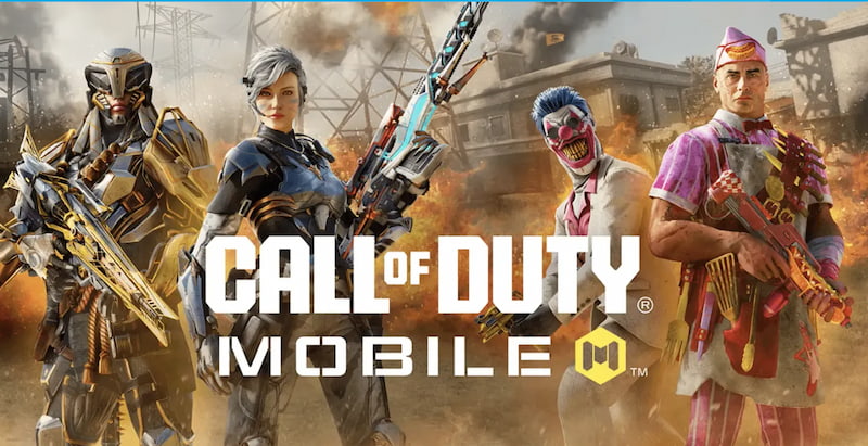 Call of Duty: Mobile e-sport 2025 affisch med spelkaraktärer