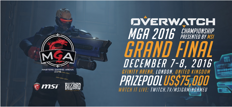 Official Talent Lineup for Overwatch MGA 2016 now confirmed