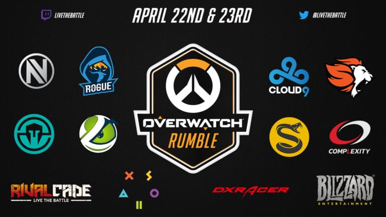 Rivalcade launches Overwatch Rumble Series with $10,000 prize pool
