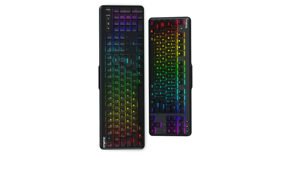 fnatic gear; STREAK and miniSTREAK keyboards