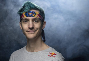 Ninja sponsored by Red Bull