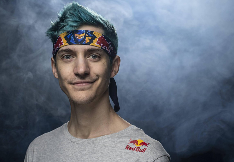 Ninja sponsored by Red Bull