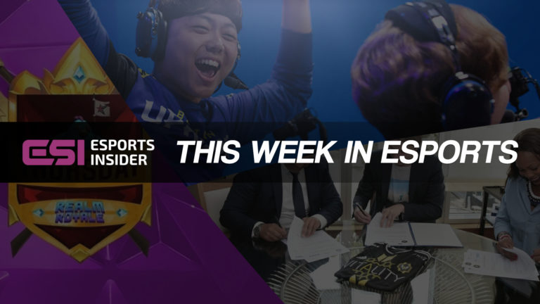 This week in esports: Spotify, Universal Music, Realm Royale, INSEP