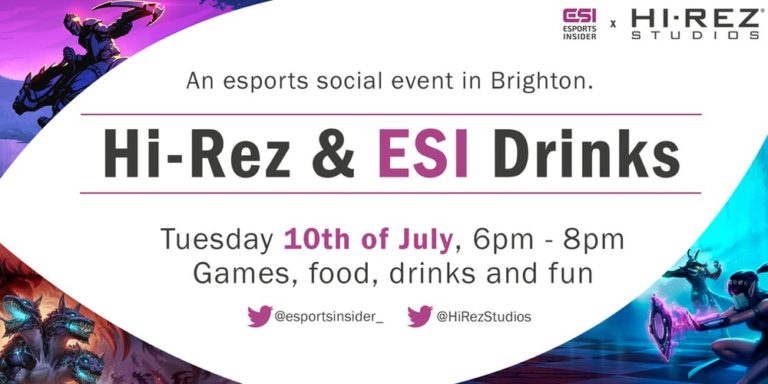 Hi-Rez & ESI Social in Brighton July 10th