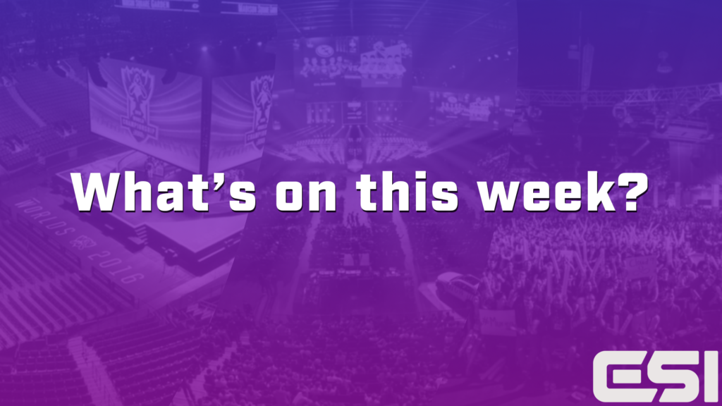 What’s on this week? –MOBA Monday – November 12th – 19th