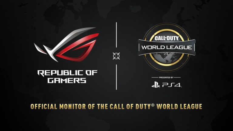 ASUS ROG announced as the official monitor for the Call of Duty World League