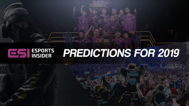 Five predictions for the esports industry in 2019