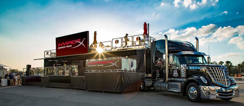 HyperX Esports Truck Allied Esports HyperX Esports Truck Allied Esports