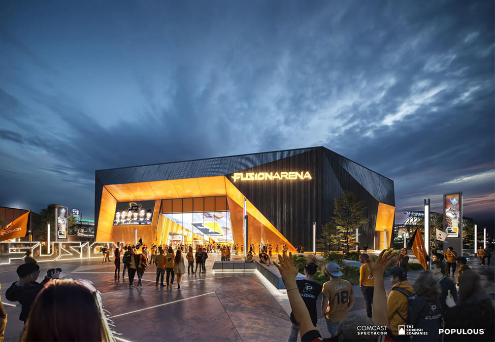 Comcast Spectacor Philadelphia Fusion Arena