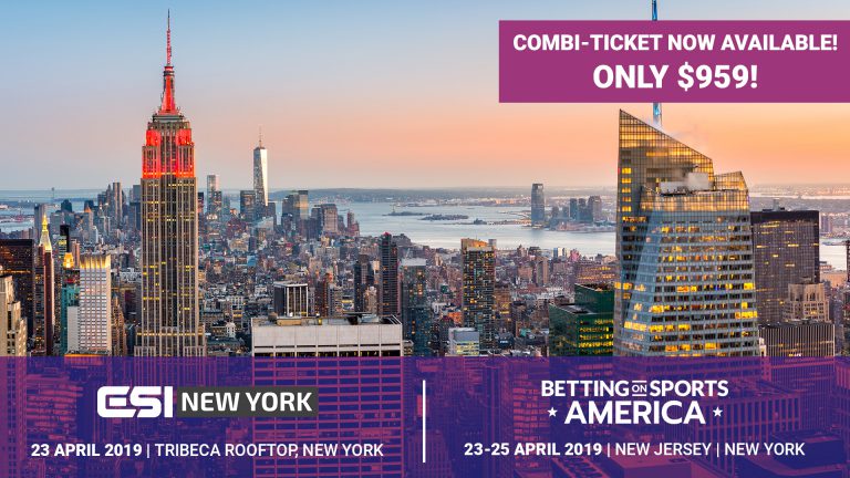 Combi-ticket for ESI New York and Betting on Sports America now available