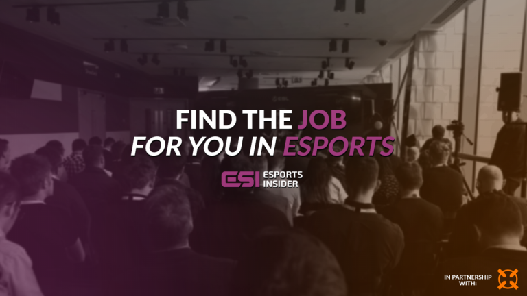 ESI Job Picks – Find the job for you in esports – June Edition