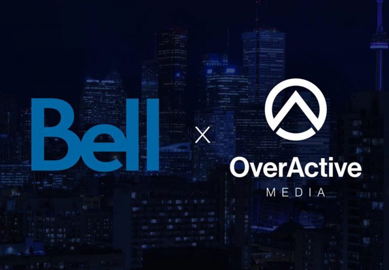 OverActive Media adds Bell as founding marketing partner