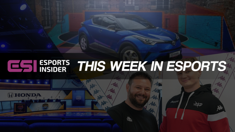 This week in esports: Kappa, Bumble, Honda, Toyota
