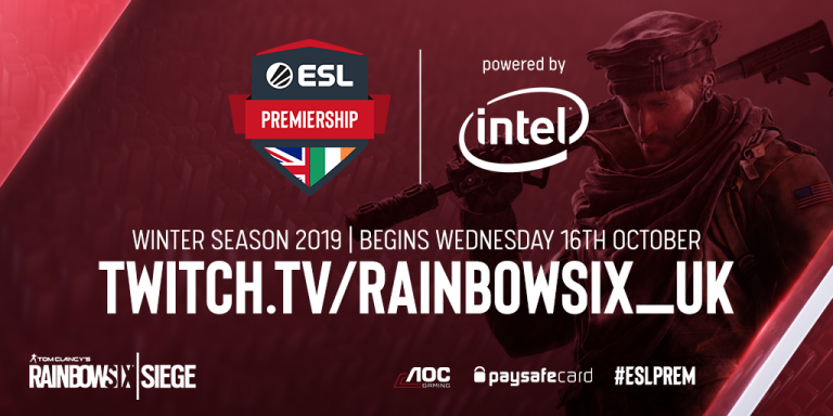 ESL Rainbow Six Premiership returns with £20K prize pool