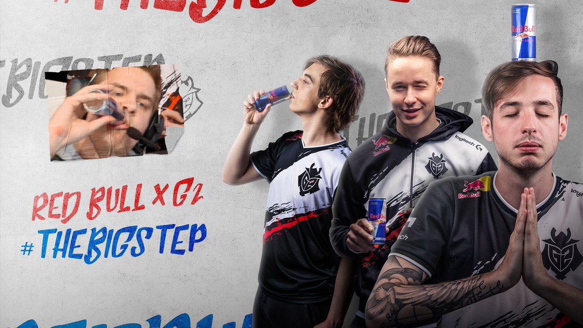 G2 Esports Red Bull Partnership G2 Esports Red Bull Partnership