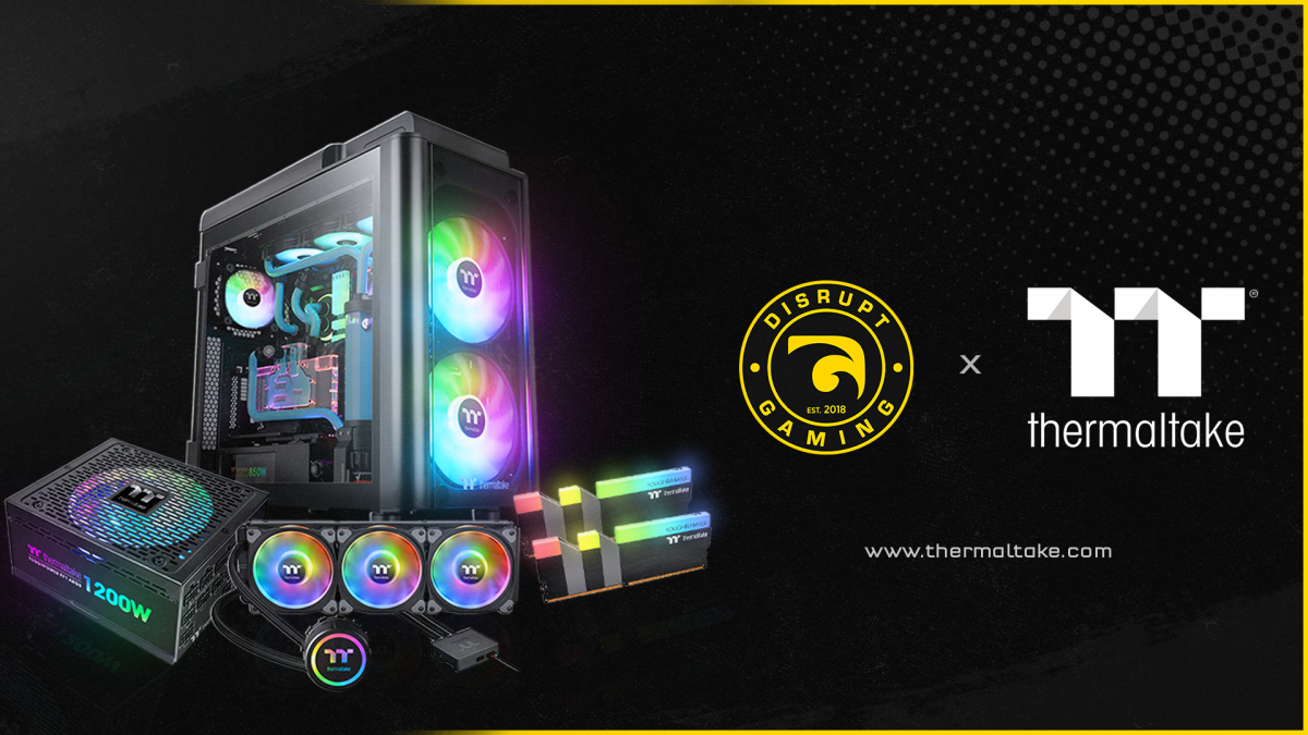 Disrupt Gaming ThermalTake Image credit: Disrupt Gaming